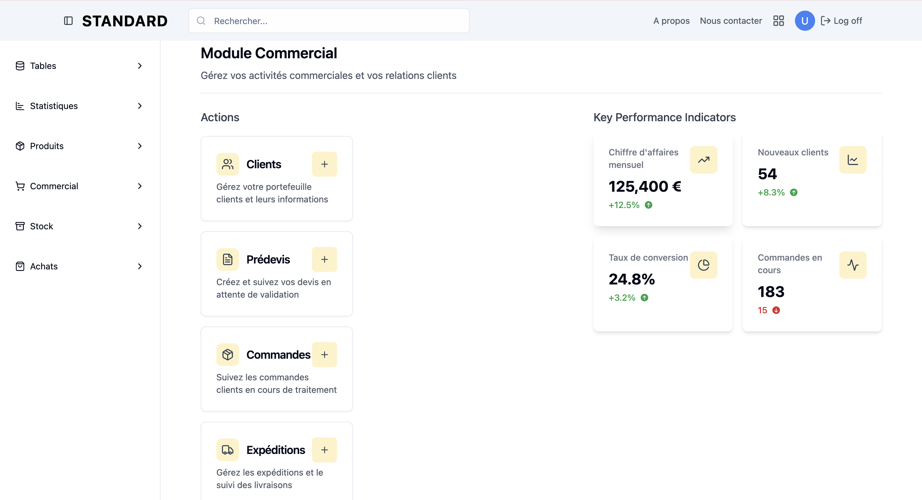 Gestion commerciale